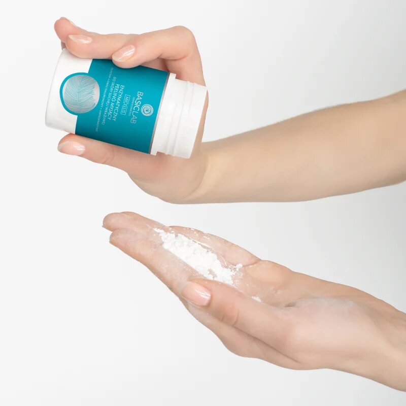 BasicLab Dermocosmetics Micellis gyengéd enzimatikus peeling száraz és érzékeny bőrre 35 g