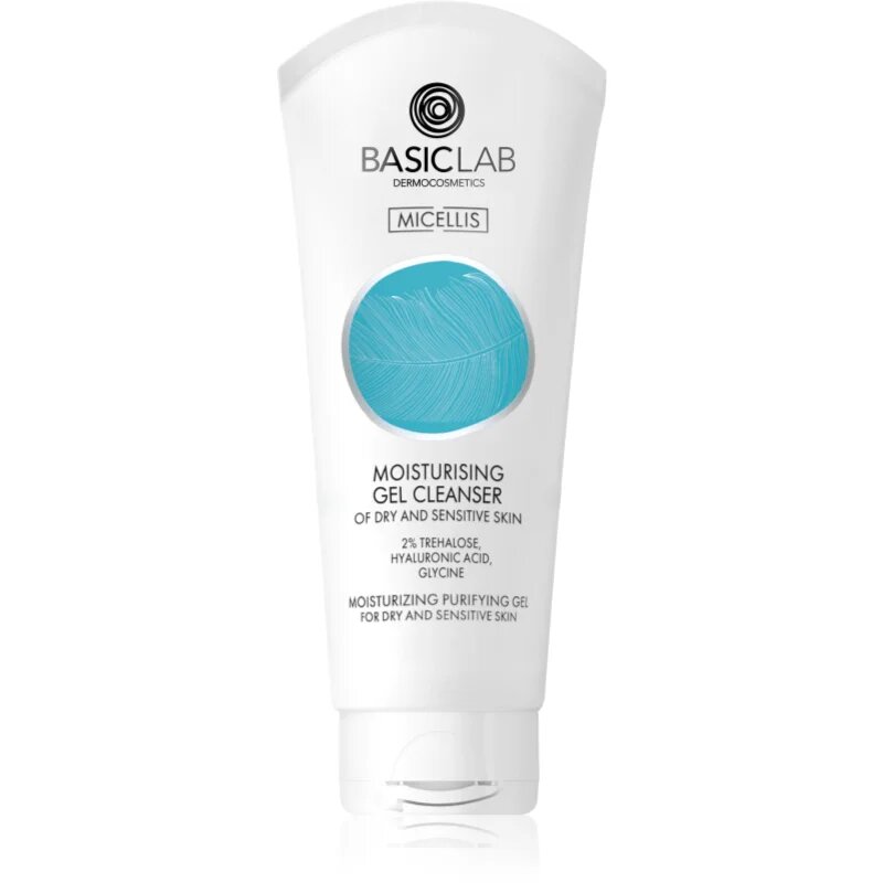 BasicLab Dermocosmetics Micellis hidratáló tisztító gél száraz és érzékeny bőrre 100 ml