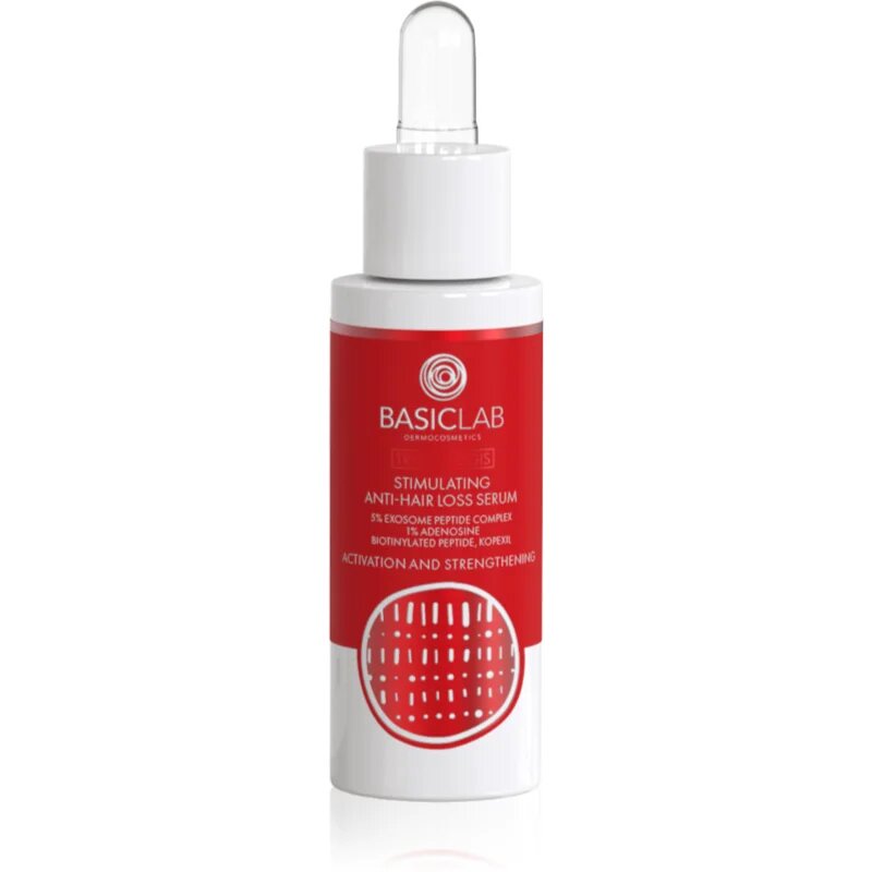 BasicLab Dermocosmetics Trichologis serkentő szérum hajhullás ellen 30 ml