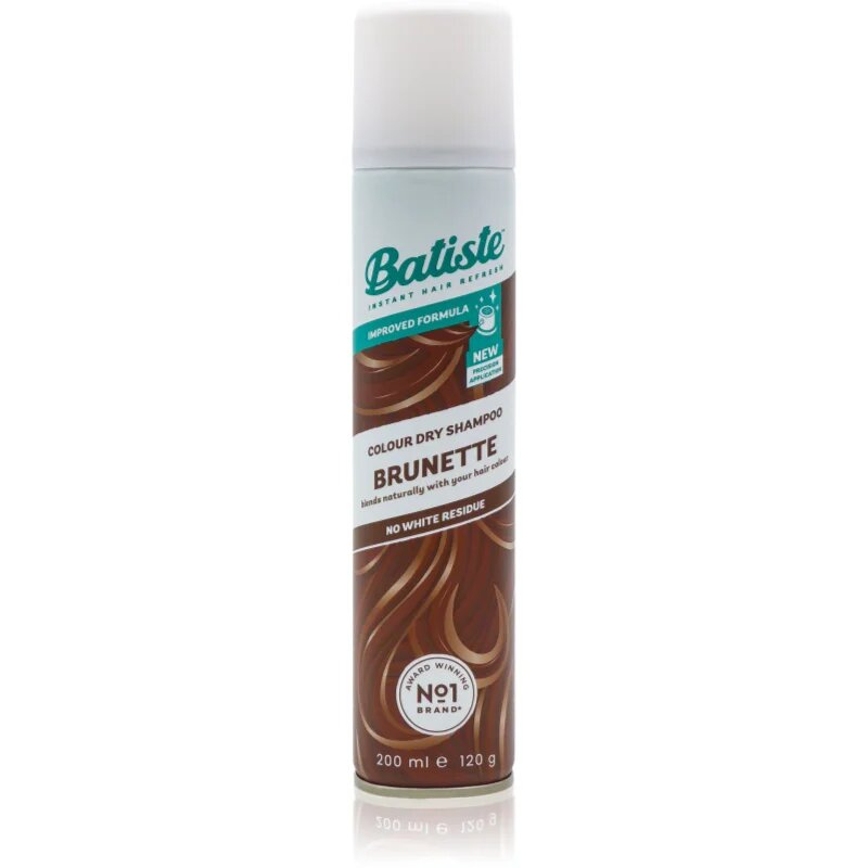 Batiste Colour Dry Shampoo Medium Brunette száraz sampon a barna árnyalatú hajra 200 ml