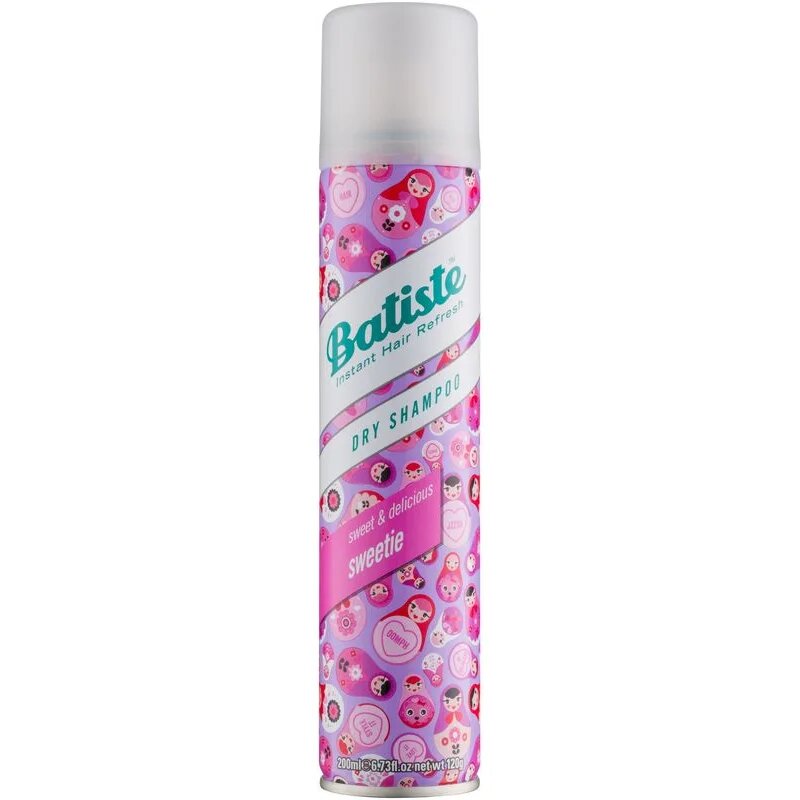 Batiste Fragrance Sweetie száraz sampon dús és fényes hajért 200 ml