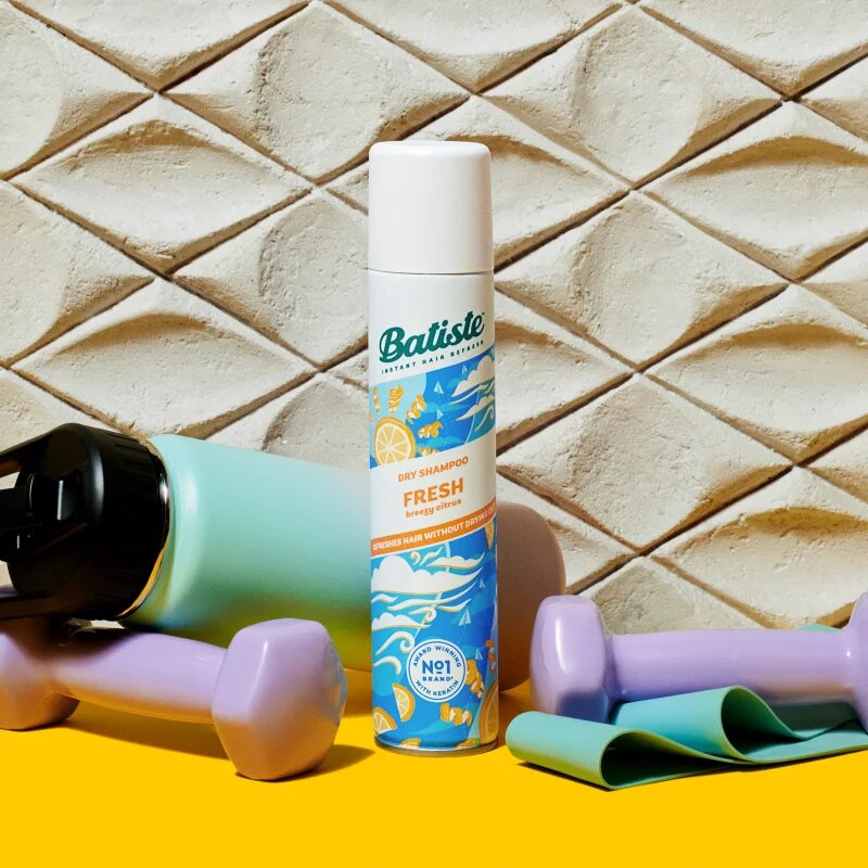 Batiste Fresh Breezy Citrus száraz sampon minden hajtípusra többféle színben 200 ml