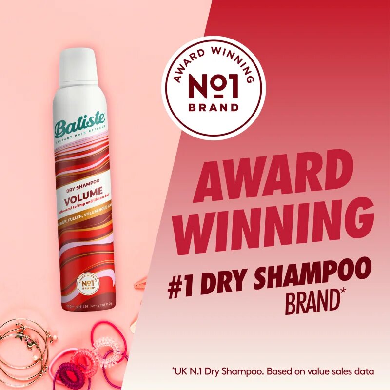 Batiste Volume tömegnövelő száraz sampon 200 ml