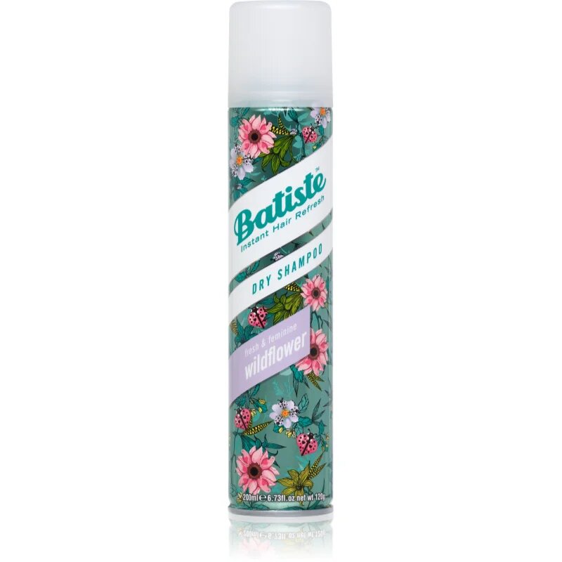 Batiste Wildflower száraz sampon zsíros hajra 200 ml