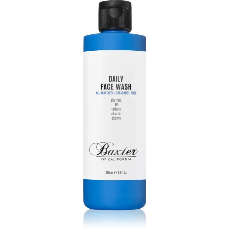 Baxter of California Daily Face Wash tisztító készítmény az arcra 236 ml