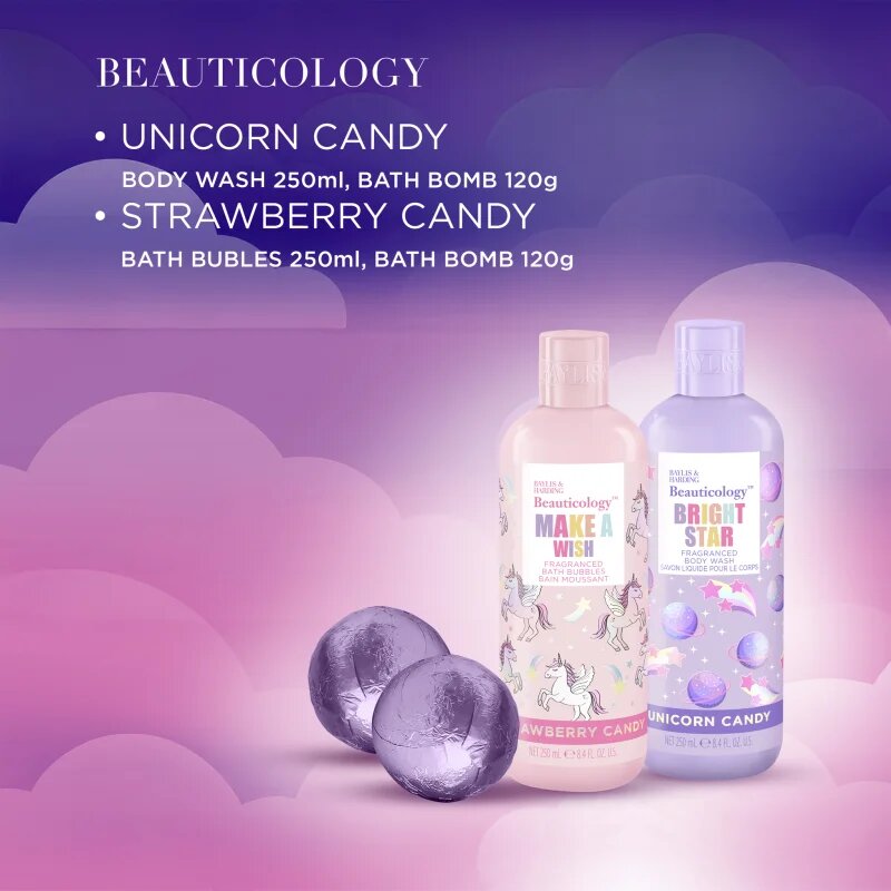 Baylis & Harding Beauticology Cosmic ajándékszett fürdőbe