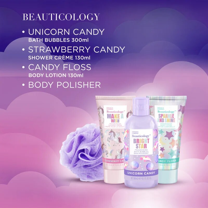 Baylis & Harding Beauticology Cosmic ajándékszett kozmetikai táska