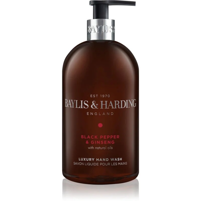 Baylis & Harding Black Pepper & Ginseng folyékony szappan 500 ml