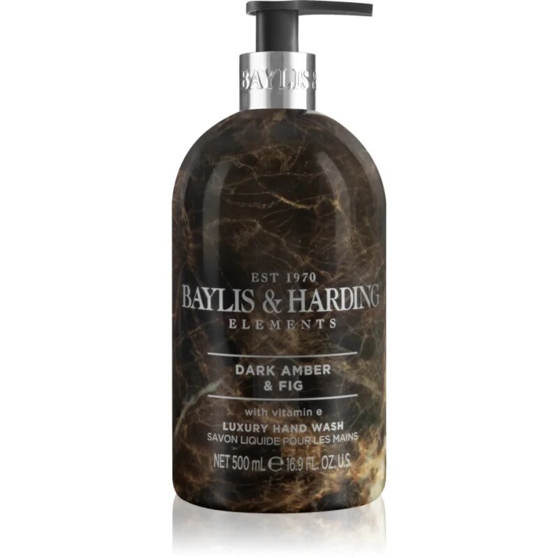 Baylis & Harding Elements Dark Amber & Fig folyékony szappan 500 ml