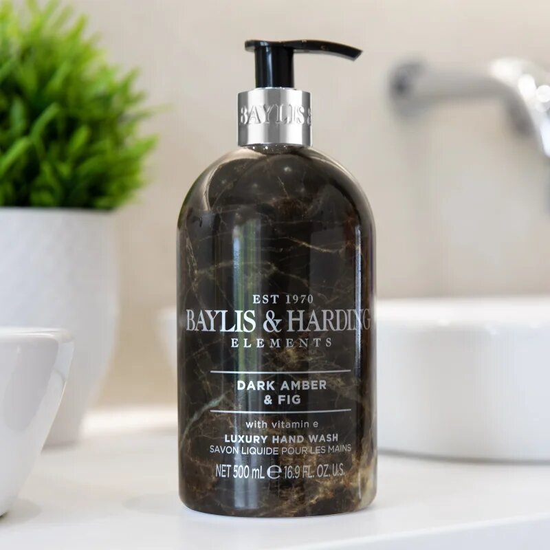 Baylis & Harding Elements Dark Amber & Fig folyékony szappan 500 ml