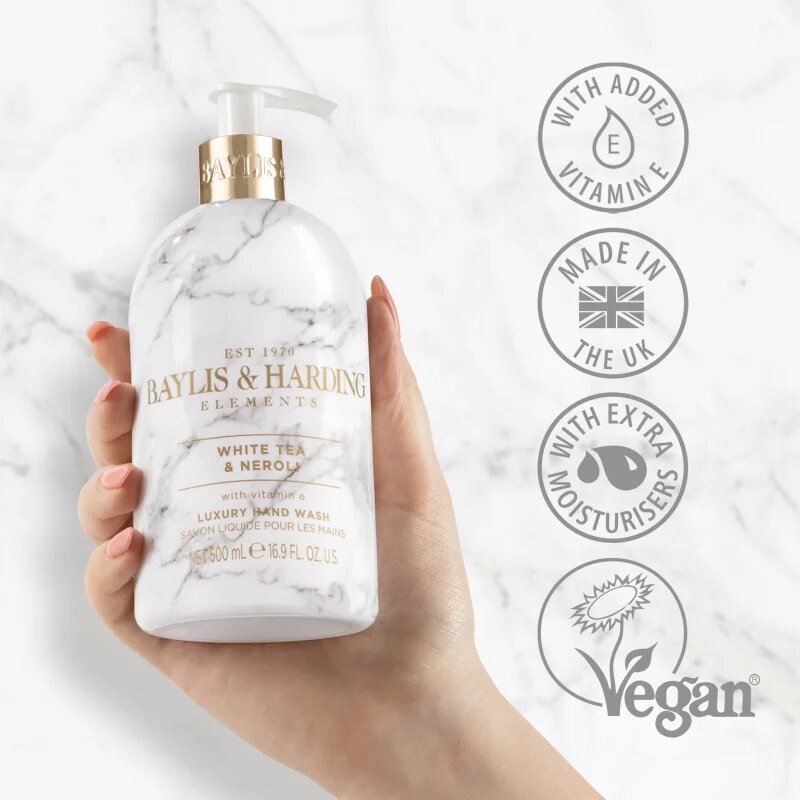 Baylis & Harding Elements White Tea & Neroli folyékony szappan 500 ml