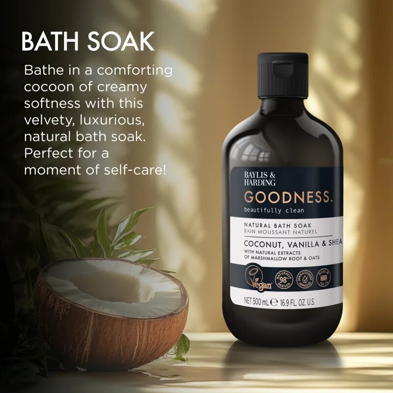 Baylis & Harding Goodness Coconut Vanilla & Shea habfürdő 500 ml
