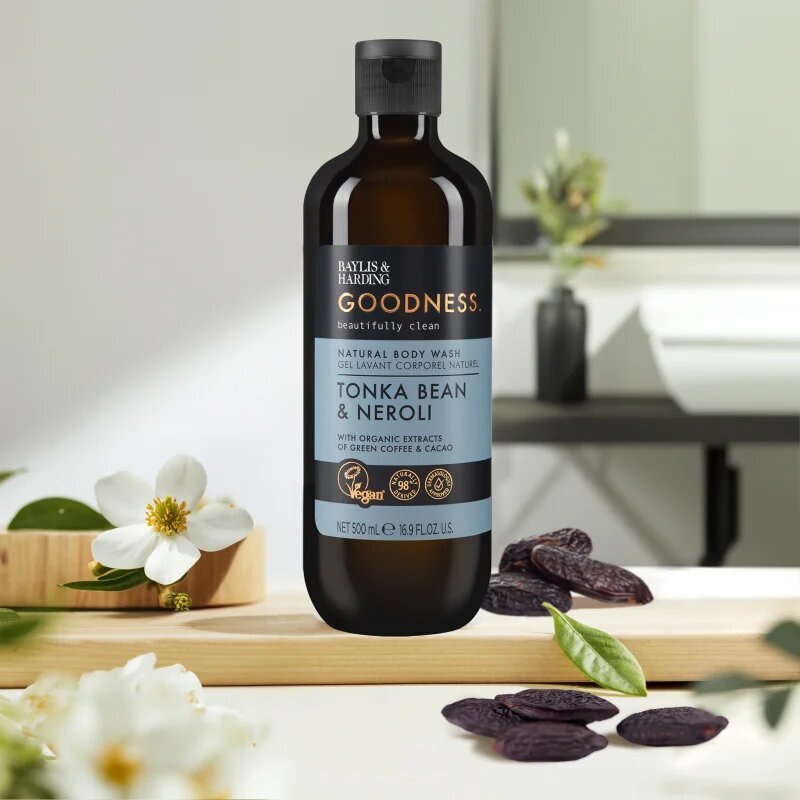 Baylis & Harding Goodness Tonka Bean & Neroli tusfürdő gél 500 ml