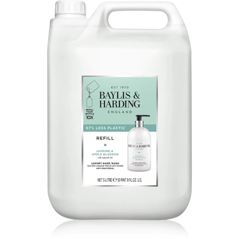 Baylis & Harding Jasmine & Apple Blossom folyékony szappan utántöltő 5000 ml