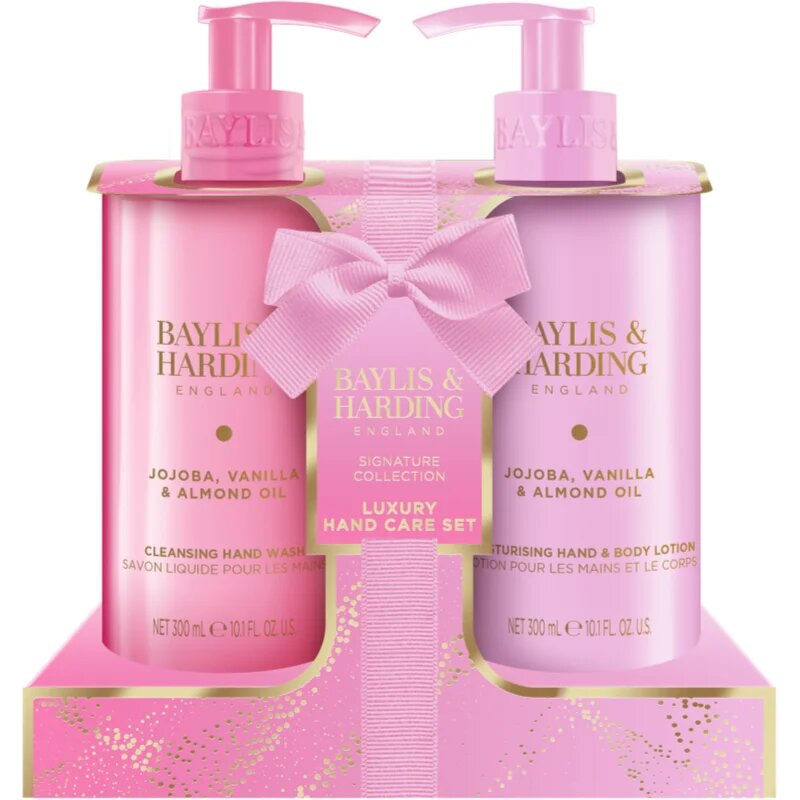 Baylis & Harding Jojoba Vanilla & Almond Oil ajándékszett kézre