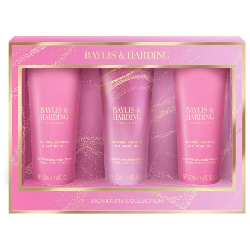 Baylis & Harding Jojoba Vanilla & Almond Oil ajándékszett kézre mandulaolajjal