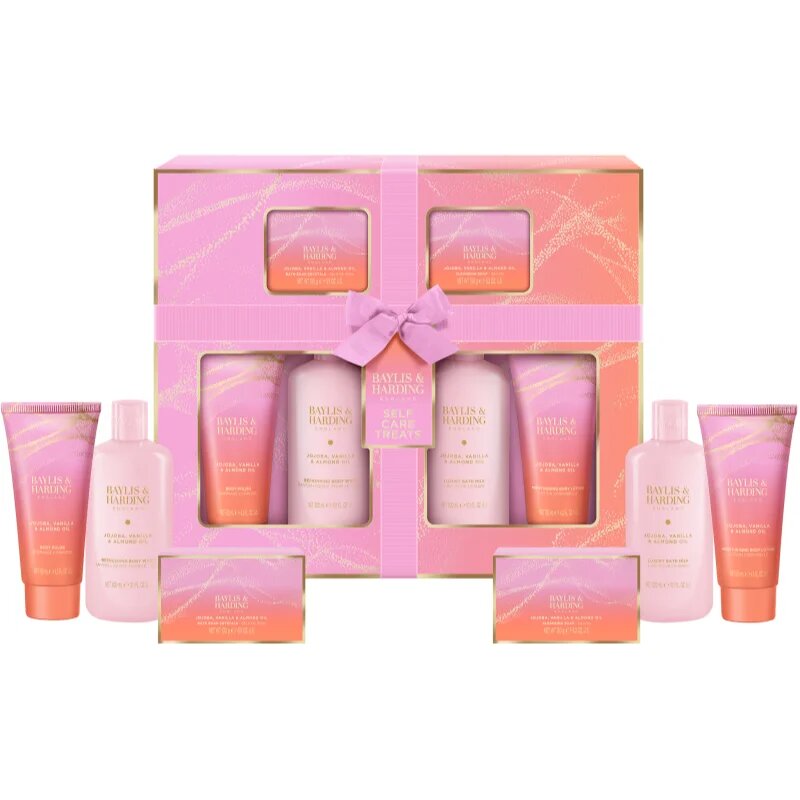 Baylis & Harding Jojoba Vanilla & Almond Oil ajándékszett testre