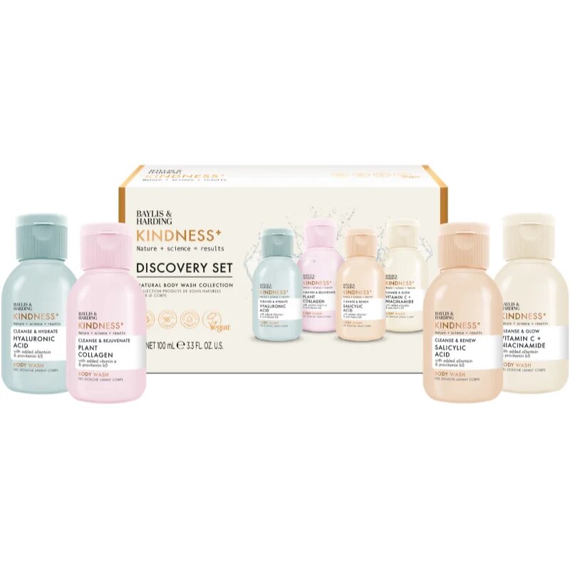 Baylis & Harding Kindness+ Discovery Set ajándékszett zuhanyba