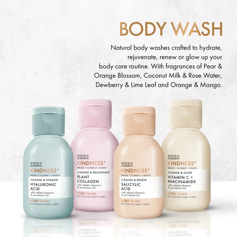 Baylis & Harding Kindness+ Discovery Set ajándékszett zuhanyba