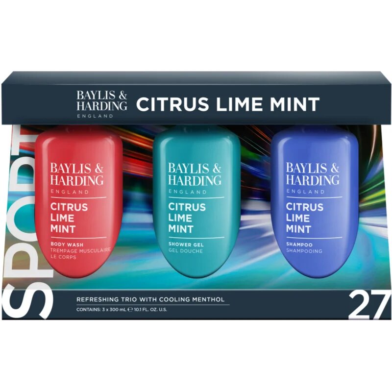 Baylis & Harding Men's Citrus Lime & Mint ajándékszett testre és arcra
