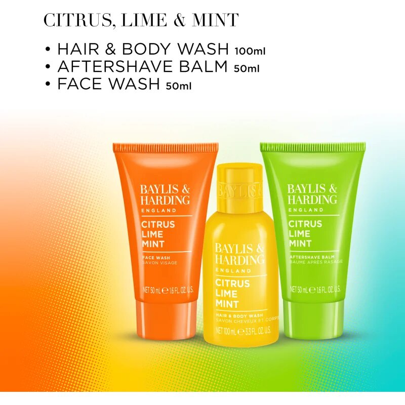 Baylis & Harding Men's Citrus Lime & Mint ajándékszett uraknak