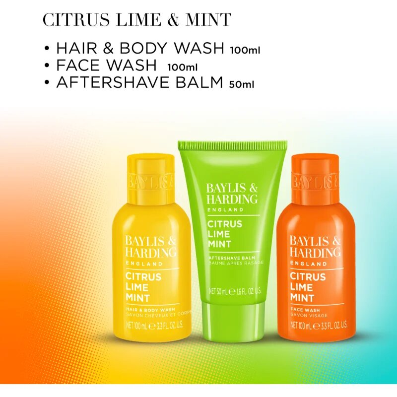 Baylis & Harding Men's Citrus Lime & Mint ajándékszett uraknak