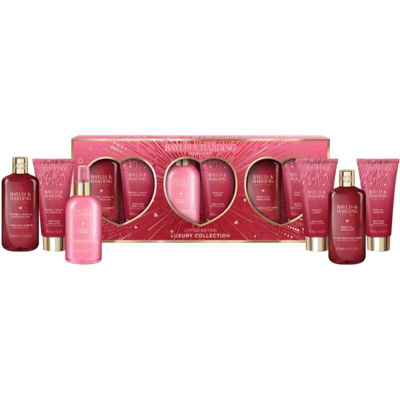 Baylis & Harding Midnight Cherry ajándékszett testre