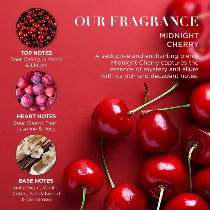 Baylis & Harding Midnight Cherry ajándékszett testre