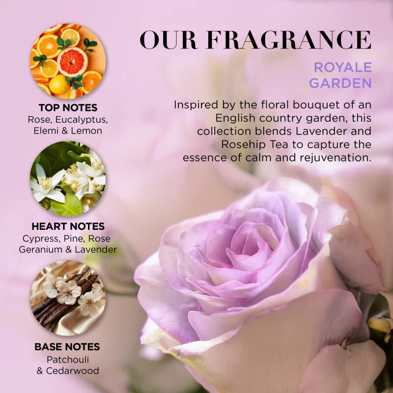 Baylis & Harding Royale Garden Lavender & Rose Hip Tea ajándékszett testre és hajra