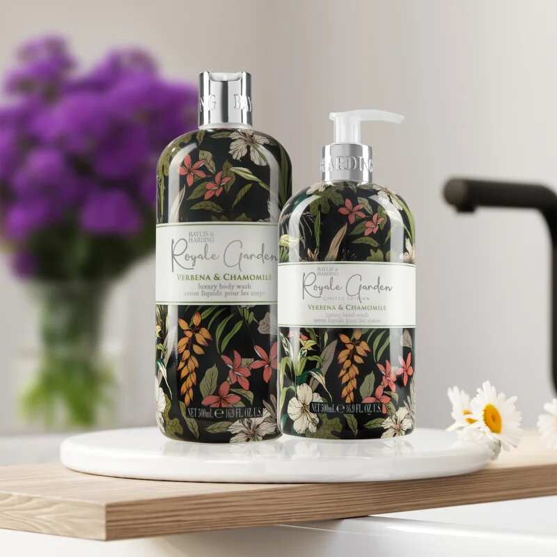 Baylis & Harding Royale Garden Verbena & Chamomile folyékony szappan 500 ml