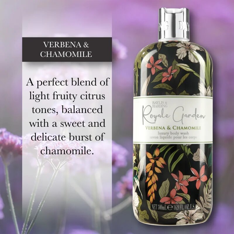 Baylis & Harding Royale Garden Verbena & Chamomile folyékony szappan 500 ml