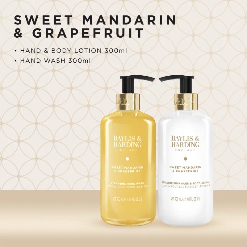 Baylis & Harding Sweet Mandarin & Grapefruit ajándékszett kézre és testre