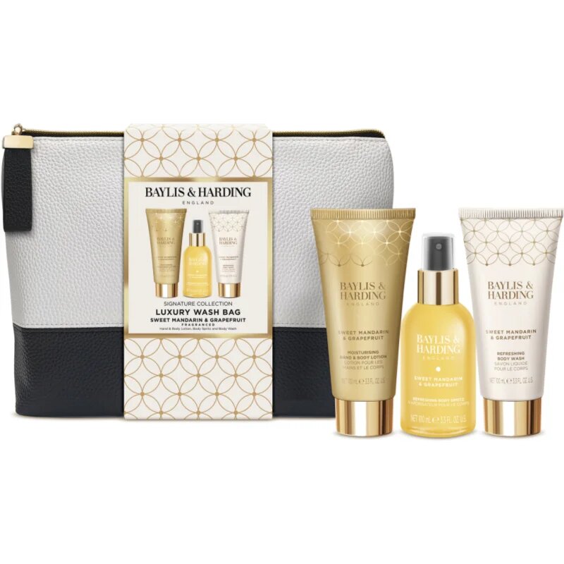 Baylis & Harding Sweet Mandarin & Grapefruit ajándékszett kozmetikai táska