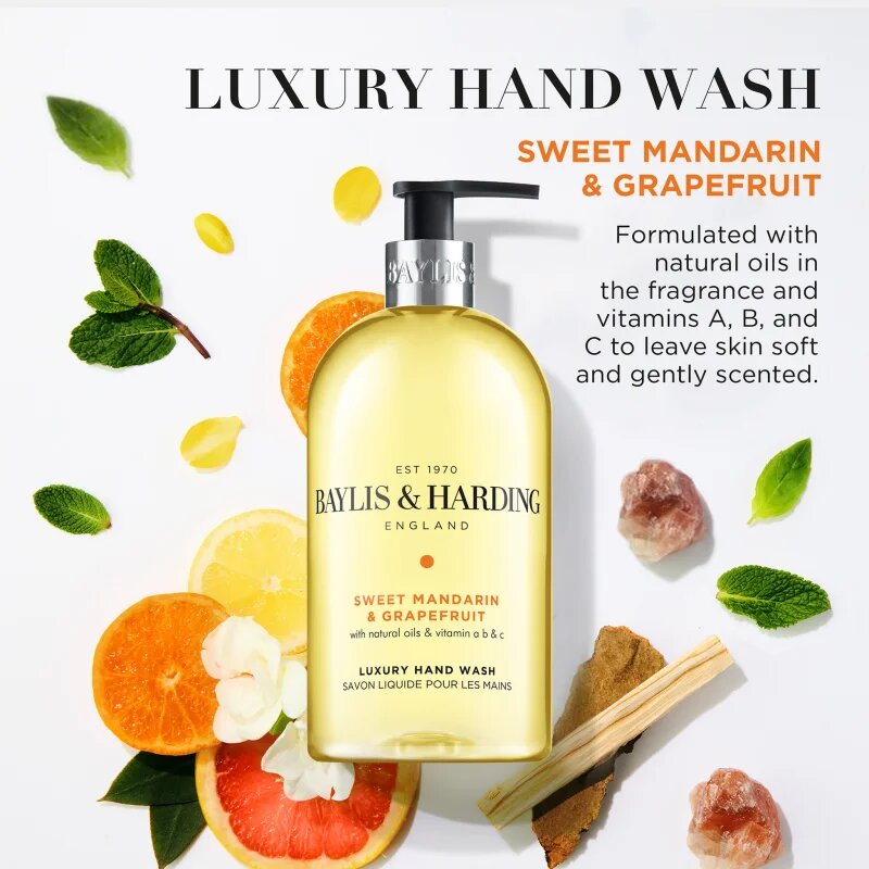 Baylis & Harding Sweet Mandarin & Grapefruit folyékony szappan 500 ml