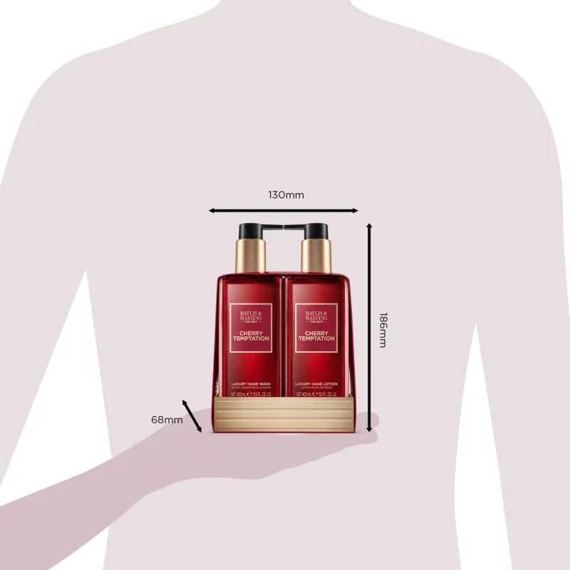 Baylis & Harding The Edit Cherry Temptation ajándékszett kézre
