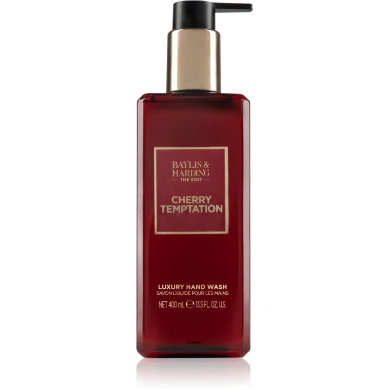 Baylis & Harding The Edit Cherry Temptation fényűző folyékony szappan Cherry Jasmine & Sandalwood 400 ml