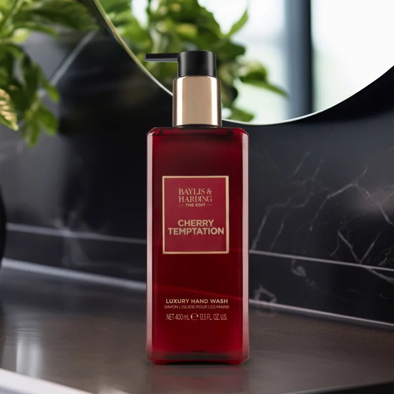 Baylis & Harding The Edit Cherry Temptation fényűző folyékony szappan Cherry Jasmine & Sandalwood 400 ml
