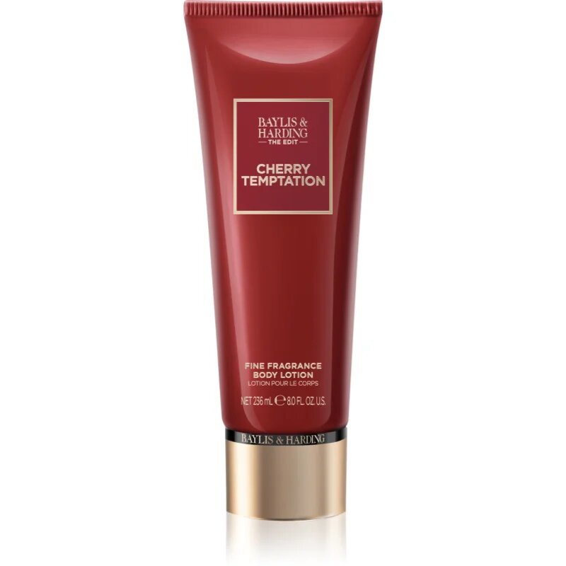 Baylis & Harding The Edit Cherry Temptation parfümös testápoló tej hölgyeknek Cherry Jasmin & Sandalwood 236 ml