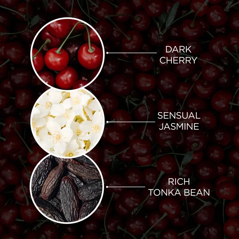 Baylis & Harding The Edit Cherry Temptation parfümözött spray a testre hölgyeknek Cherry Jasmin & Sandalwood 250 ml