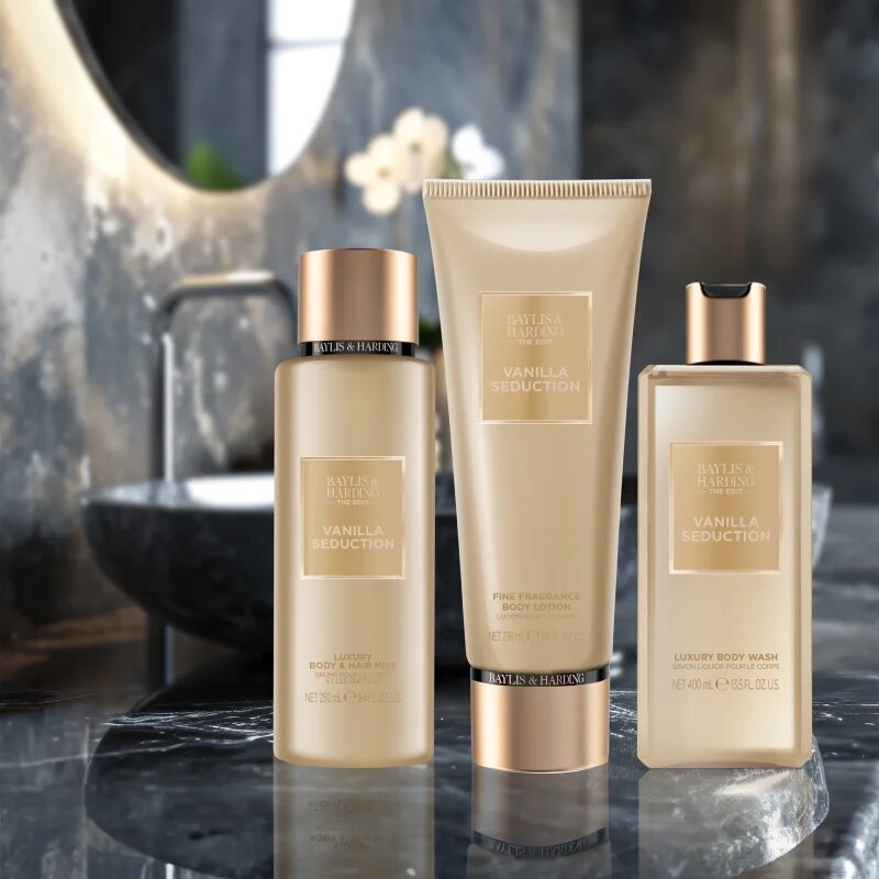Baylis & Harding The Edit Vanilla Seduction parfümös testápoló tej hölgyeknek 236 ml
