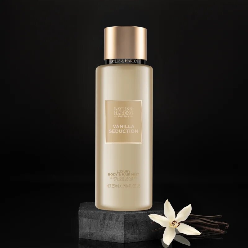 Baylis & Harding The Edit Vanilla Seduction parfümözött spray a testre 250 ml