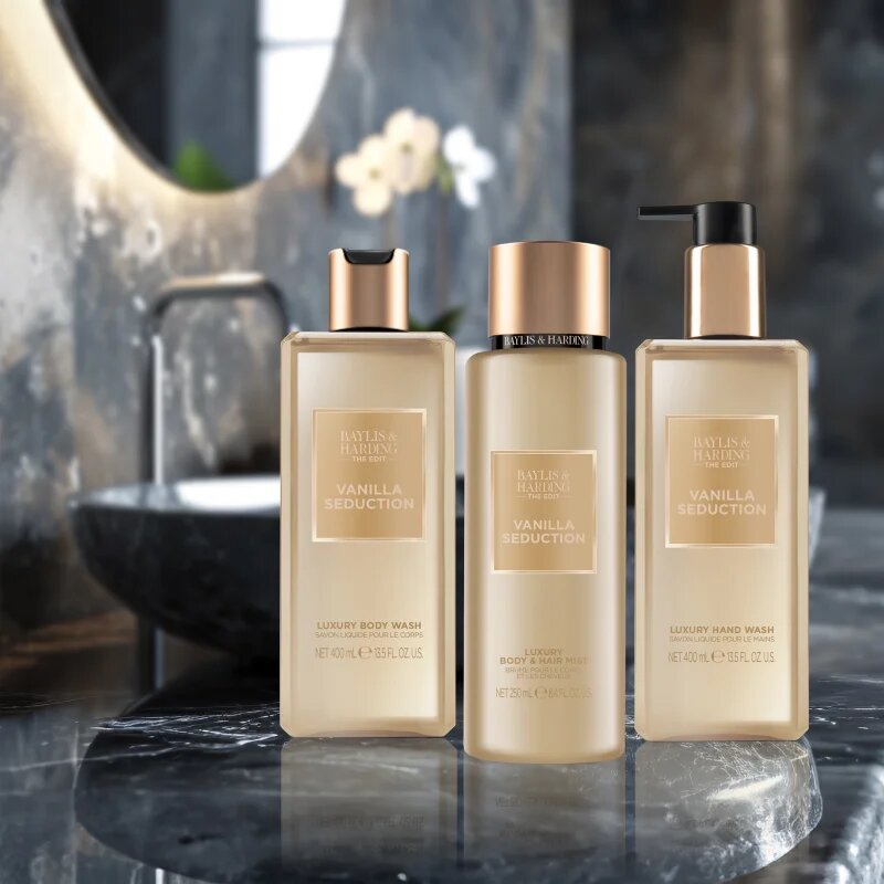 Baylis & Harding The Edit Vanilla Seduction parfümözött spray a testre 250 ml