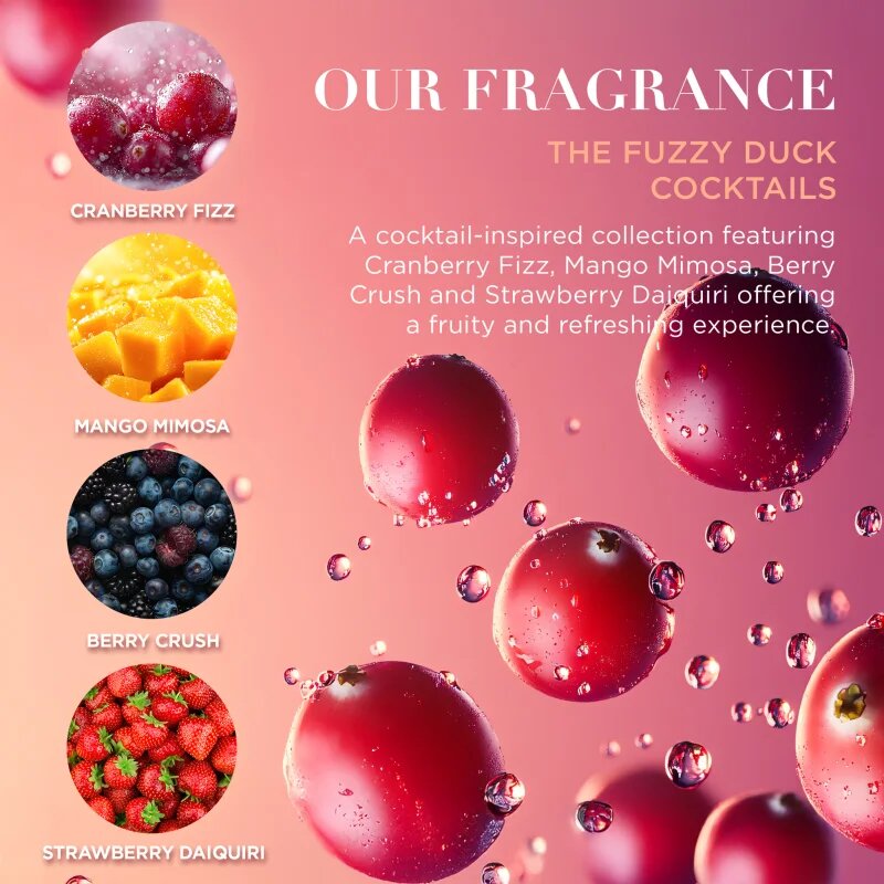 Baylis & Harding The Fuzzy Duck Cotswold Cocktails ajándékszett Decorative Crackers
