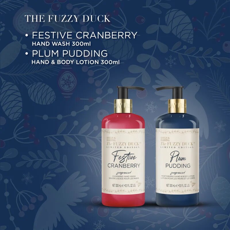 Baylis & Harding The Fuzzy Duck Winter Wonderland ajándékszett kézre