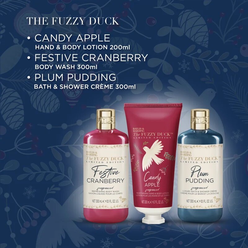 Baylis & Harding The Fuzzy Duck Winter Wonderland ajándékszett testre