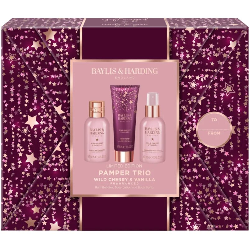 Baylis & Harding Wild Cherry & Vanilla ajándékszett hölgyeknek