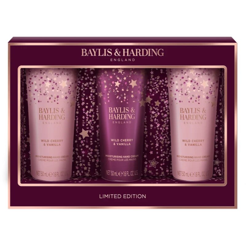 Baylis & Harding Wild Cherry & Vanilla ajándékszett kézre