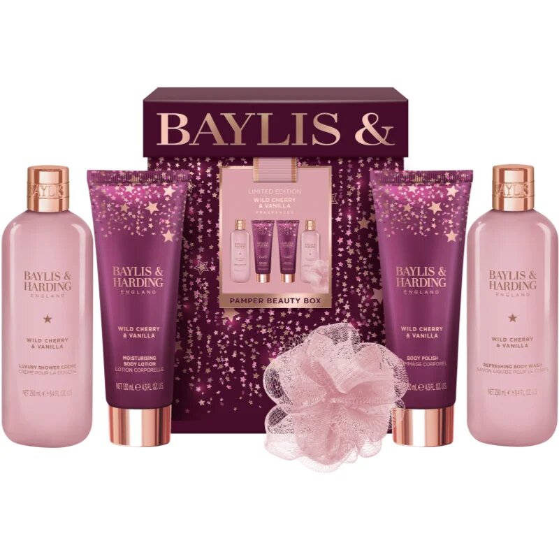 Baylis & Harding Wild Cherry & Vanilla ajándékszett testre