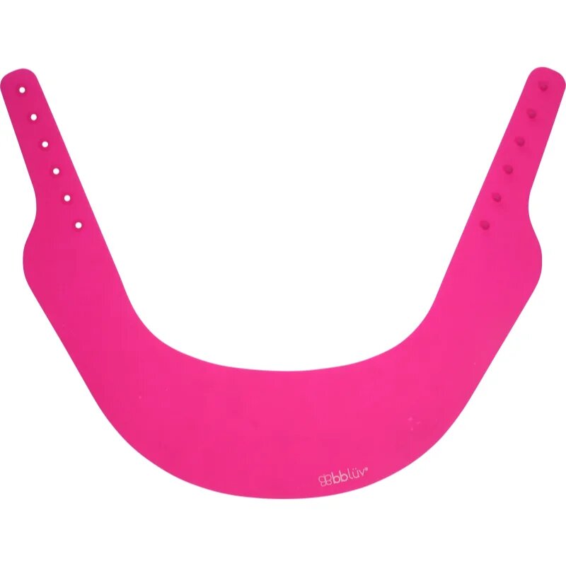 BBLÜV Käp szilikon fejmosó szemellenző Pink 1 db