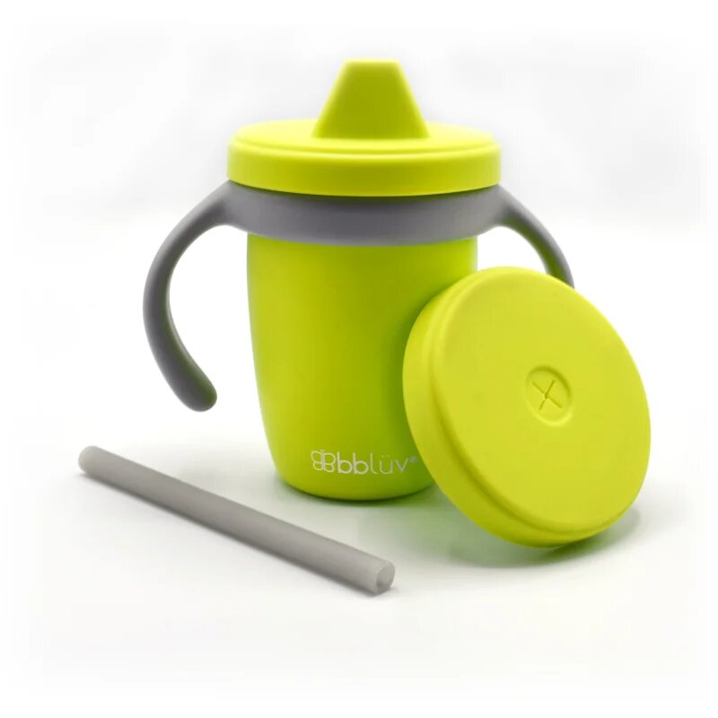 BBLÜV Sippy Küp gyakorlóbögre Lime 4m+ 1 db